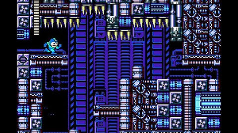 Mega Man Maker Nes Hack Stage 016 Mechanic Citadel Robots Control Center
