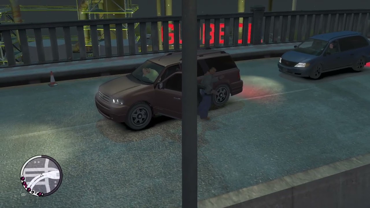 GTA IV - Passenger NPC dies a horrible deadly death (YouTube Poop)