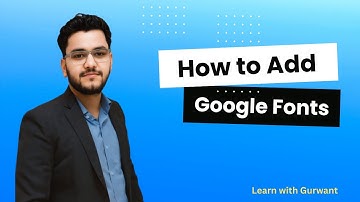 How to Use Google Fonts in HTML & CSS | Add Stylish Fonts to Your Website (Fast & Easy)