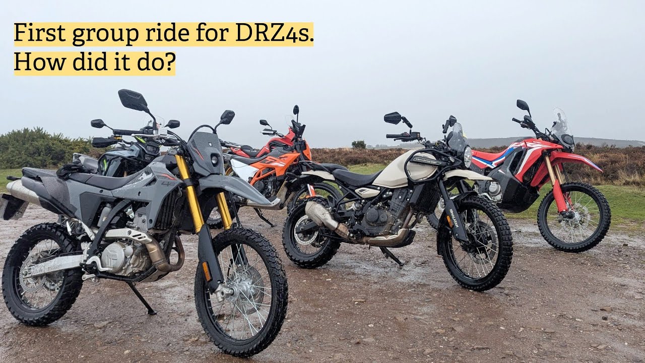 Первый групповой заезд Suzuki DRZ4S — что думают другие?
