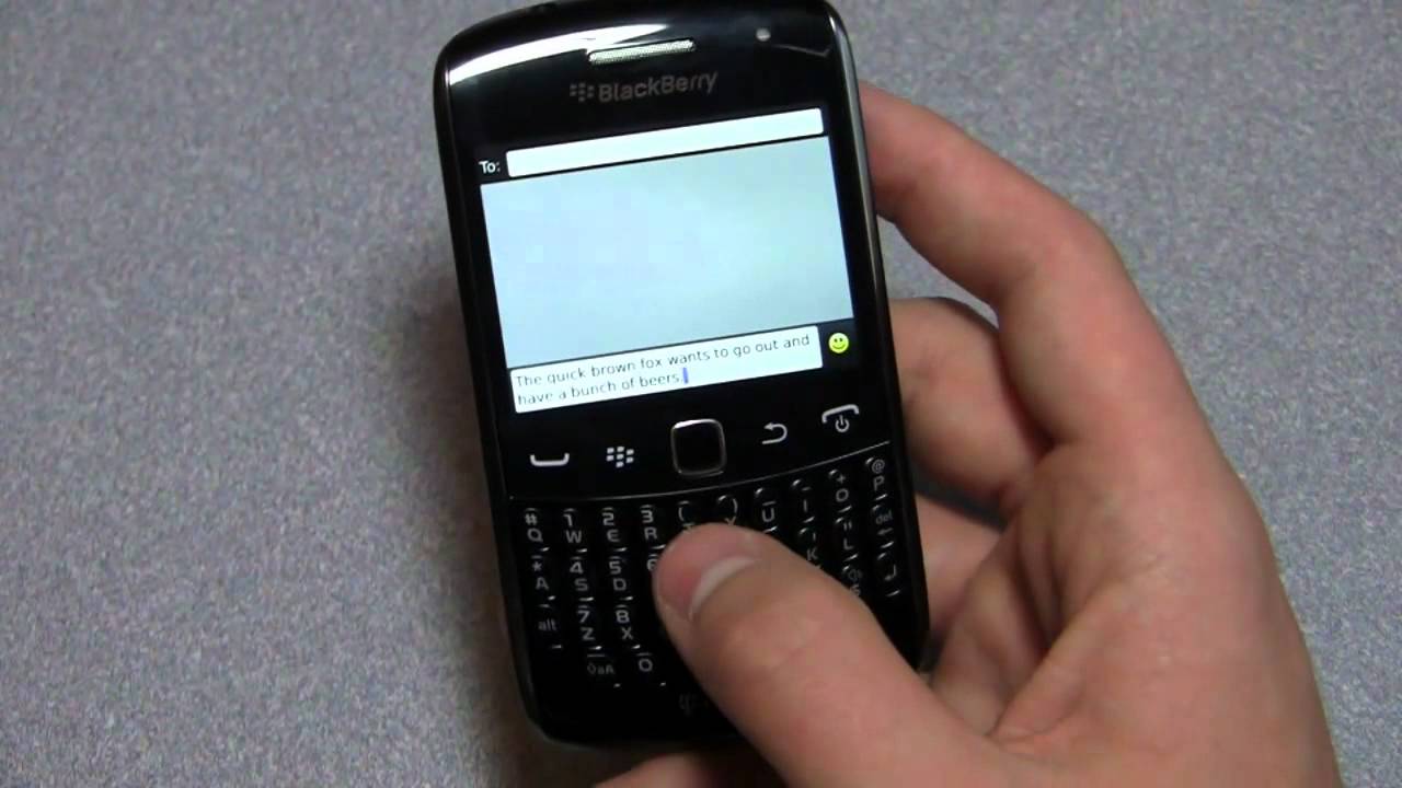 BlackBerry Curve 9360 Review Part 1 YouTube