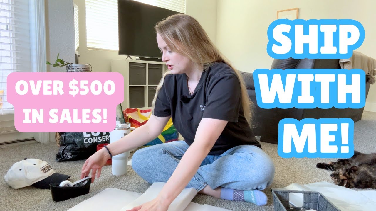 Ship with me! Items That Sold FAST on Poshmark, Depop & Ebay !