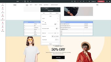 Table Widget | Tutorial by Without Code
