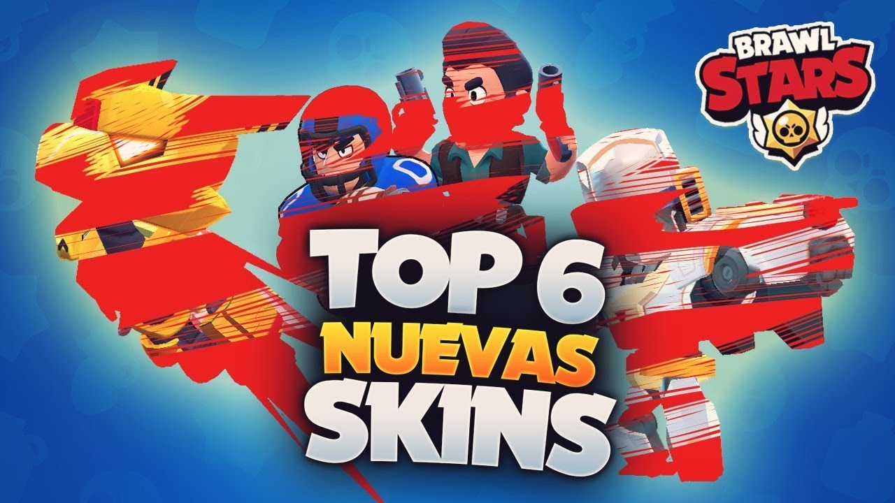 Las 6 Nuevas Skins Exclusivas De Brawl Stars Gameplay Youtube - skind exclusivas brawl stars