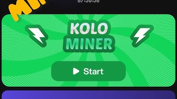 MINE $KOLO | KOLO CARD Telegram Game Tutorial & KOLO WALLET Verification Guide