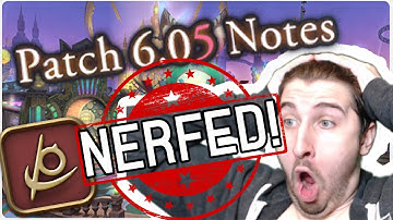6.05 Patch Notes FFXIV!! NERFS!?