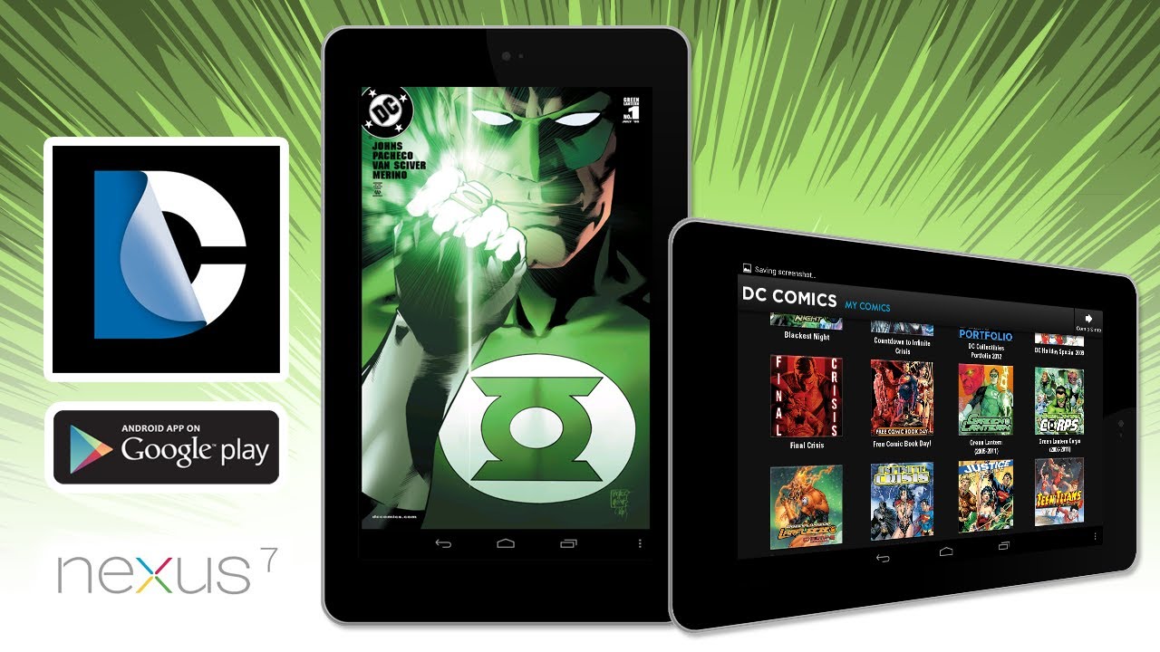 DC Comics on Nexus 7