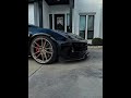 Ferrari FF upgrade dry carbon fiber front bumper lip,FF front splitter.#ferrariff #ferrari #ff