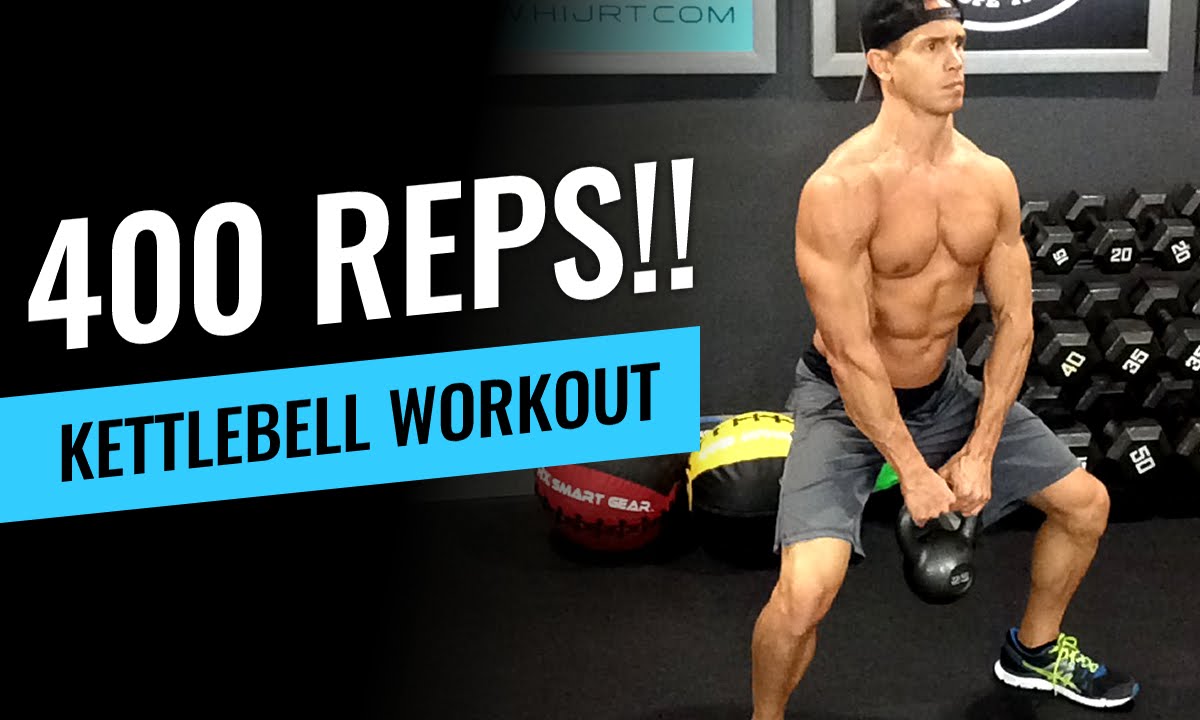 Kettlebell Workout 400REPS!! TOTAL BODY BURN 10 YouTube