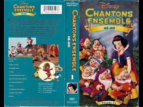 Opening & Closing to Disney Chantons Ensemble - He Ho 1992 Canadian French VHS