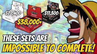 The Most Expensive One Piece TCG Sets to Complete! Toughest OPTCG Master Sets