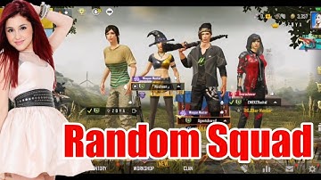 Pakistani girl joined random squad like a bot in pubg