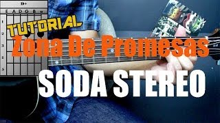 Como Tocar ZONA DE PROMESAS - SODA STEREO Guitarra Tutorial