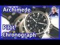 Deutscher Flieger Chrono | Archimede Pilot Chronograph