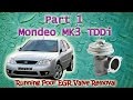 Part 1 Ford Mondeo Mk3 Tddi Running Rough Diagnosing Causes EGR Valve Removal