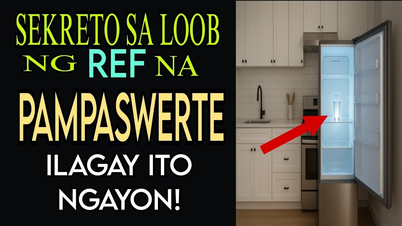 Ilagay mo lang ito sa loob ng Ref.Simpleng Paraan para Dumaloy ang Swerte sa Bahay.