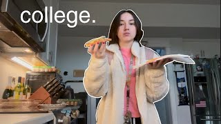 SCHOOL VLOG | First Week of College *sophomore edition*