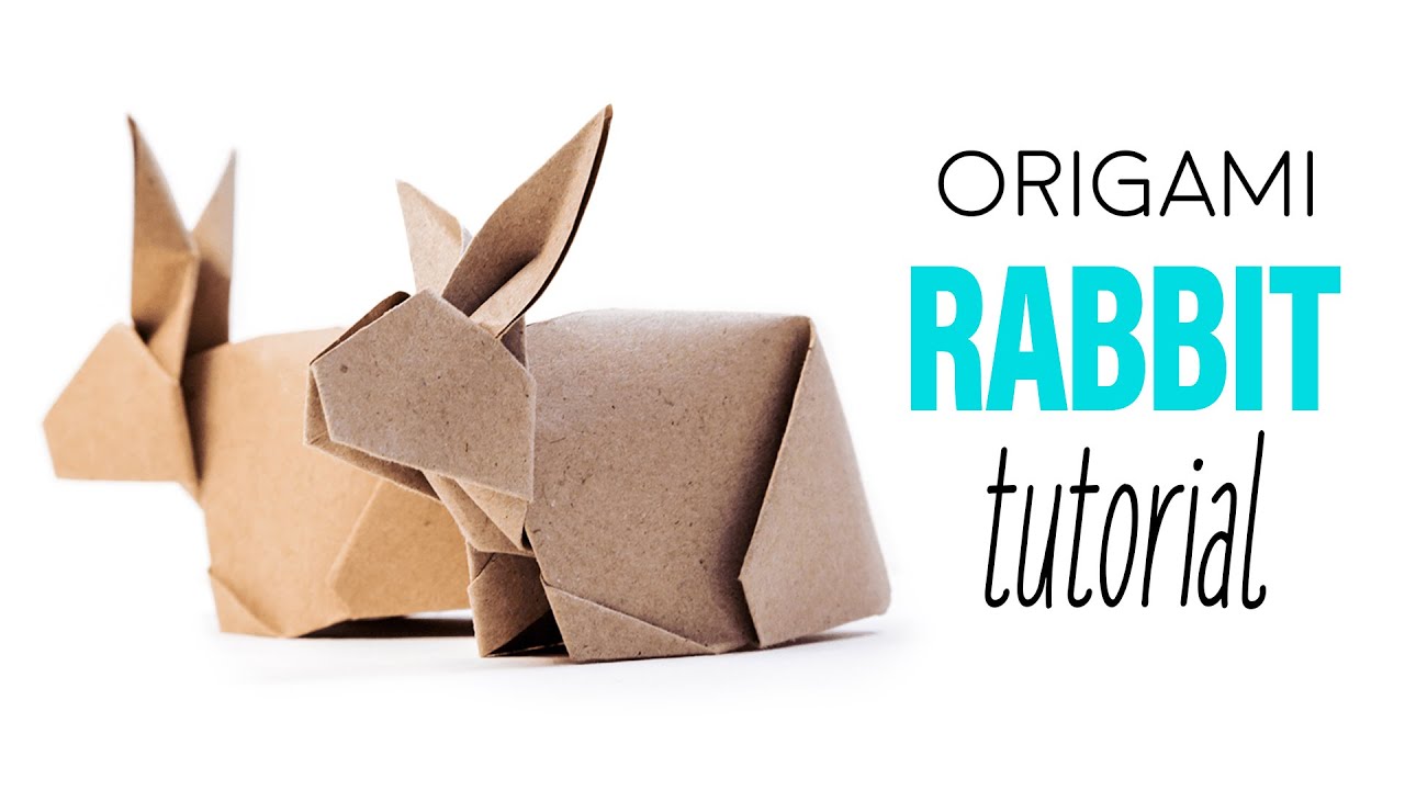 Origami Bunny Rabbit Tutorial - DIY - Paper Kawaii - YouTube