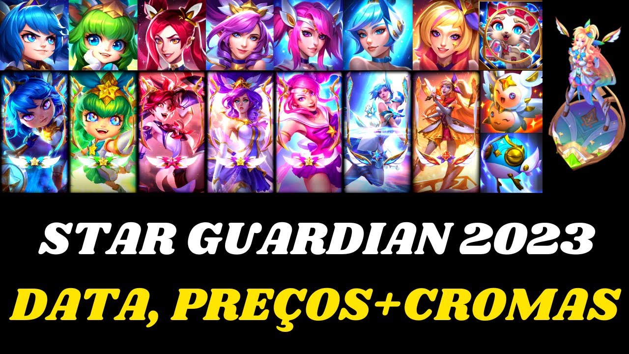 League of Legends: confira todas as novas skins de Guardiãs Estelares