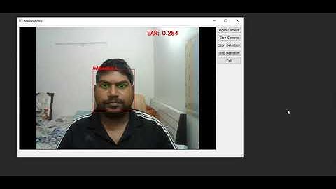 Student Attentiveness Detection | Machine Learning | Deep Learning | Python Project