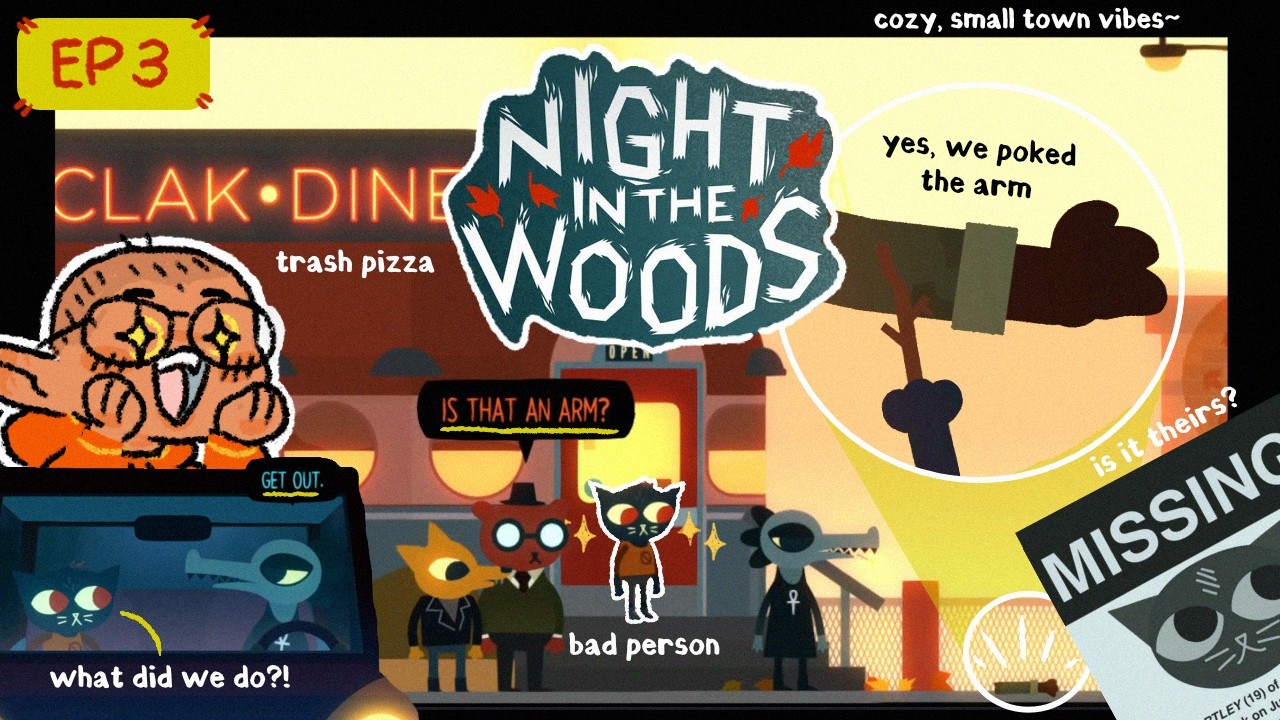 oh, so I ACTUALLY suck as a person & a RANDOM arm?! 🍂🐾🖤🎸 - NITW (Ep 3)