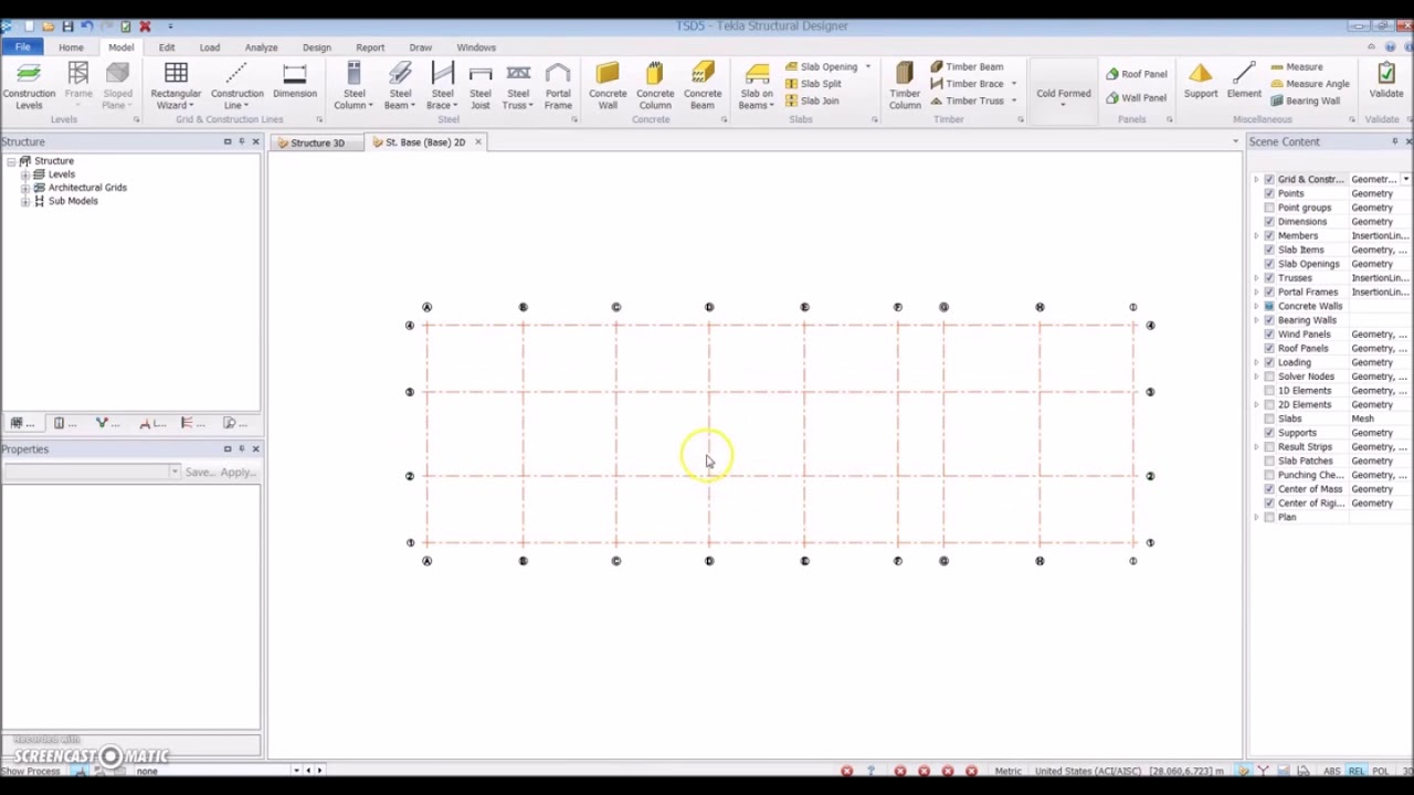 tekla structures Demo TSD parte 1 legendado