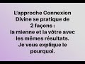 Pourquoi 2 faons dutiliser la pratique de la connexion divine 