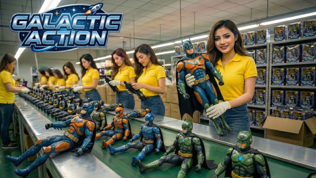 От фабрики до магазина: как производятся фигурки Galactic Action Figures