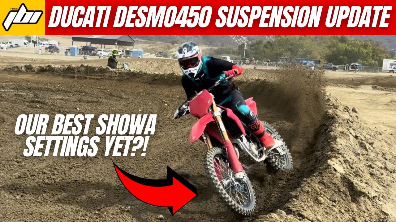 Лучшие модификации подвески для Ducati Desmo450 MX | Делаем отличный мотоцикл ещё лучше