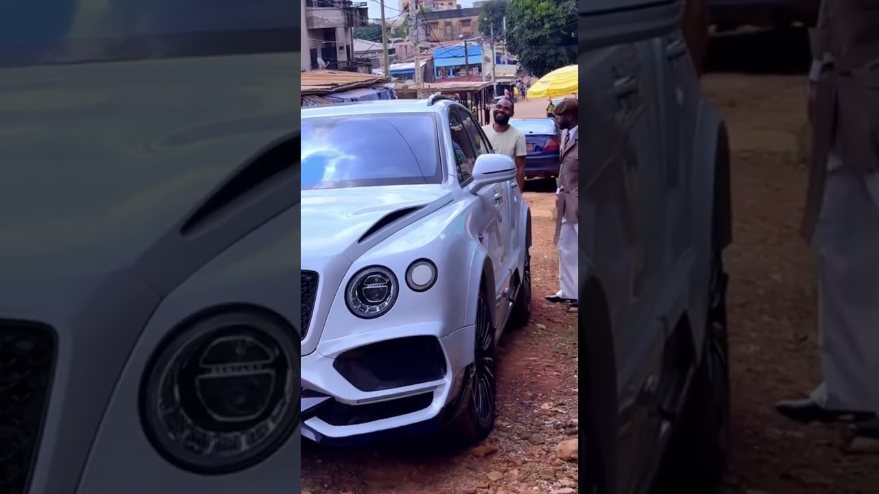 Alexandre Song en Bentley au Cameroun