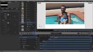 Throwing Photos - Apple Motion 5 Video Tutorial - Extra Text Captions