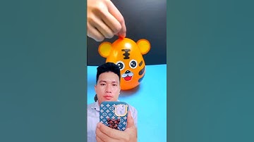Cho viên bi vào cái bong bóng  mà làm được con lật đật ư | #shorts #tiktok