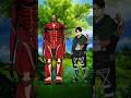 Berthold Colossal Vs levi #anime #shorts