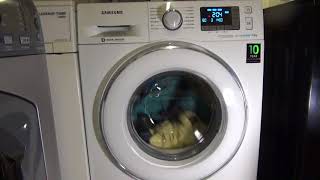 Samsung Ecobubble WF80F5U4W : Cotton 60'c Full load