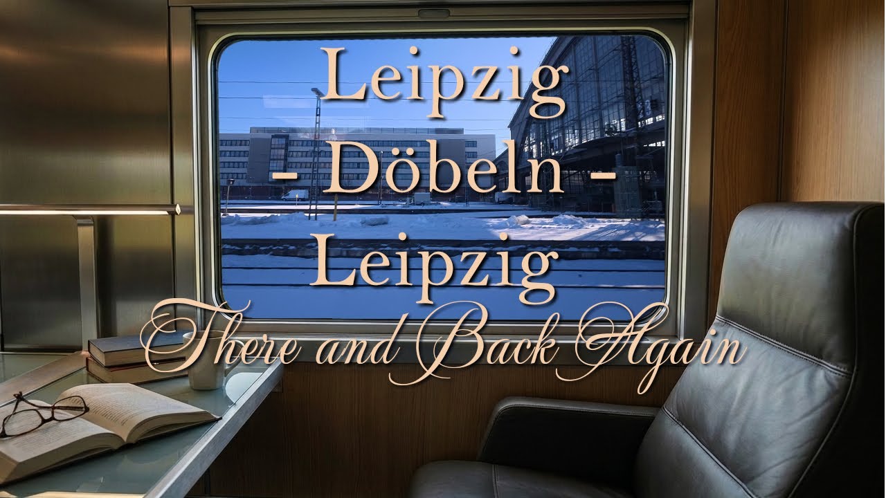 Leipzig – Döbeln – Leipzig: There and Back Again | RB110 | Train Window POV | 4k