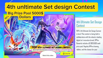 4th Ultimate Set design Contest | How to make 4th ultimate set design Contest | Pdp new event