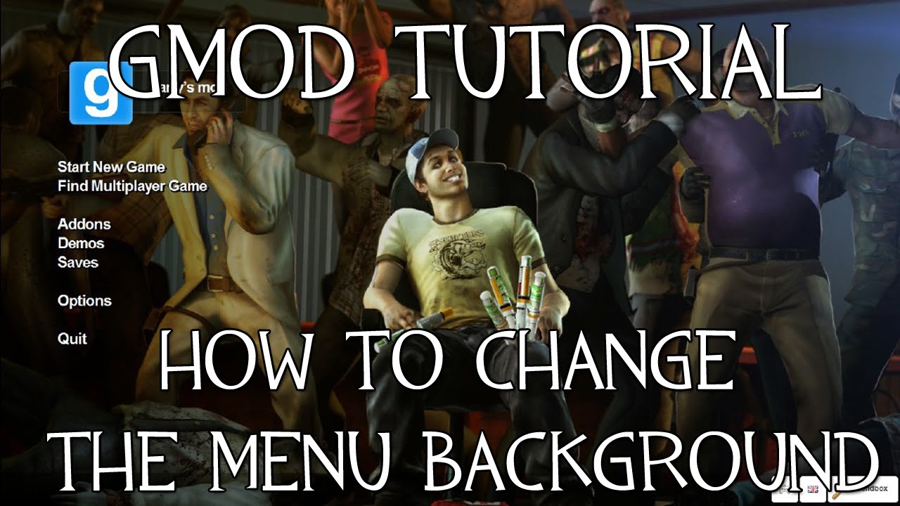 Steam Community :: Guide :: How To Add Custom Background Main Menu in Garry's  Mod