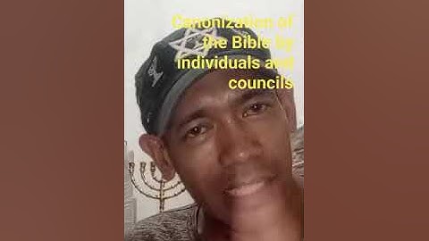 Canonization of the Bible