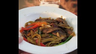 Blackstone Beef Ho Chow Fun