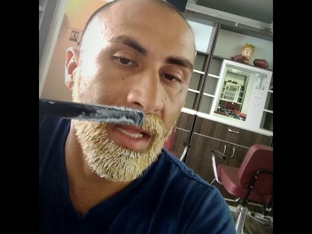 Como Descolorir A Barba Estilo Neymar Youtube