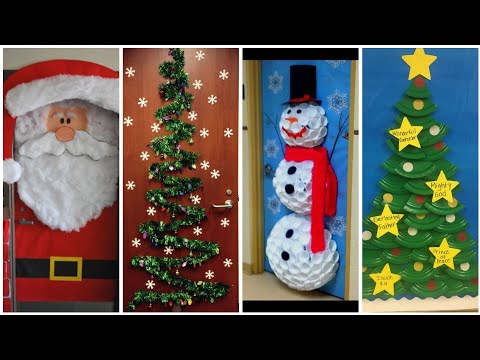 Christmas Classroom Door Decorations: Transform Your School Entrance Into A  Warm And Cozy Fireplace!