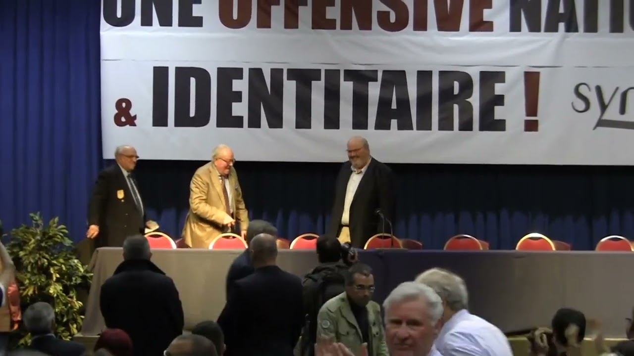 2016 10 JNI SN Arrivée de Jean Marie Le Pen