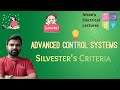 Silvester's Criteria | Advanced Control Systems