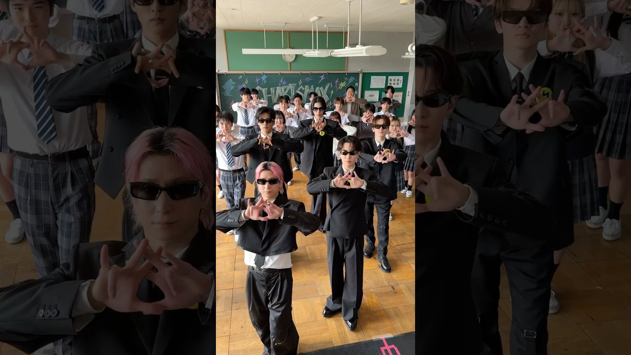 カリスマックスの目黒蓮くん🖤とごくせんの風間廉くん💕🫶😊