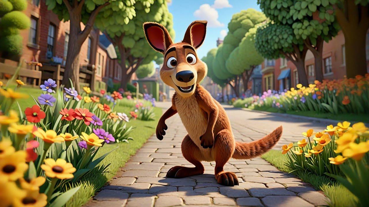 The Kangaroo Lost His Hat 🦘🎩 | Fun Nursery Rhyme for Kids