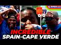 CAPE VERDE fans EXPLODE in BOSTON after STUNNING Spain at the WORLD CUP