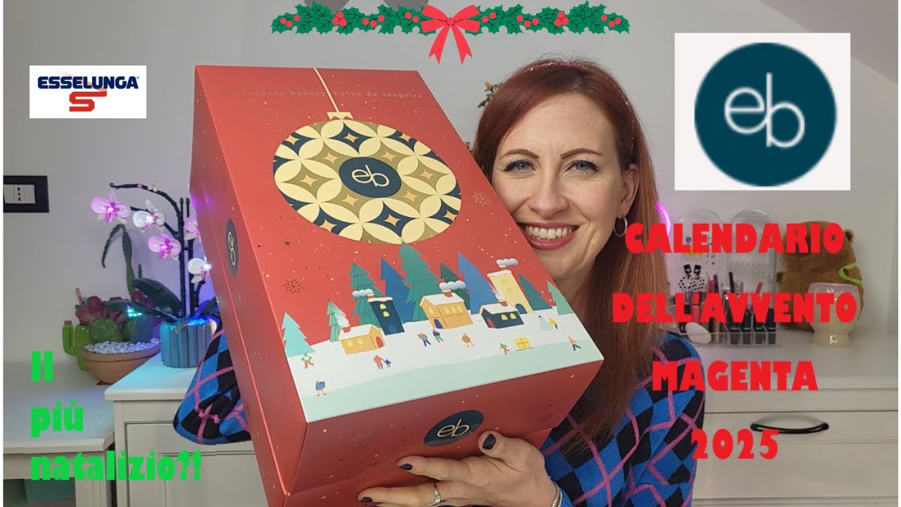 CALENDARIO DELL'AVVENTO ESSERBELLA (Esselunga 🛒) ROSSO 2025 🤶🏻