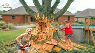 🌲 Insane Tree Harvester Machines Cutting Trees in Seconds | Next Level Logging Technology 🌿⚙️