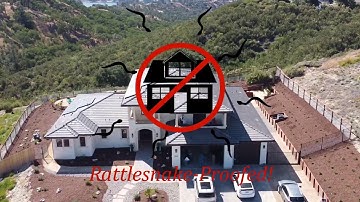 Rattlesnake-proof Fencing