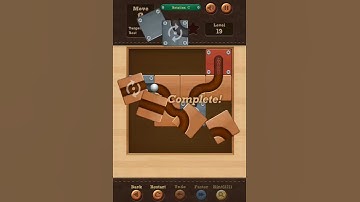 Roll the Ball slide puzzle Rotation C Pack Level 19 Solution